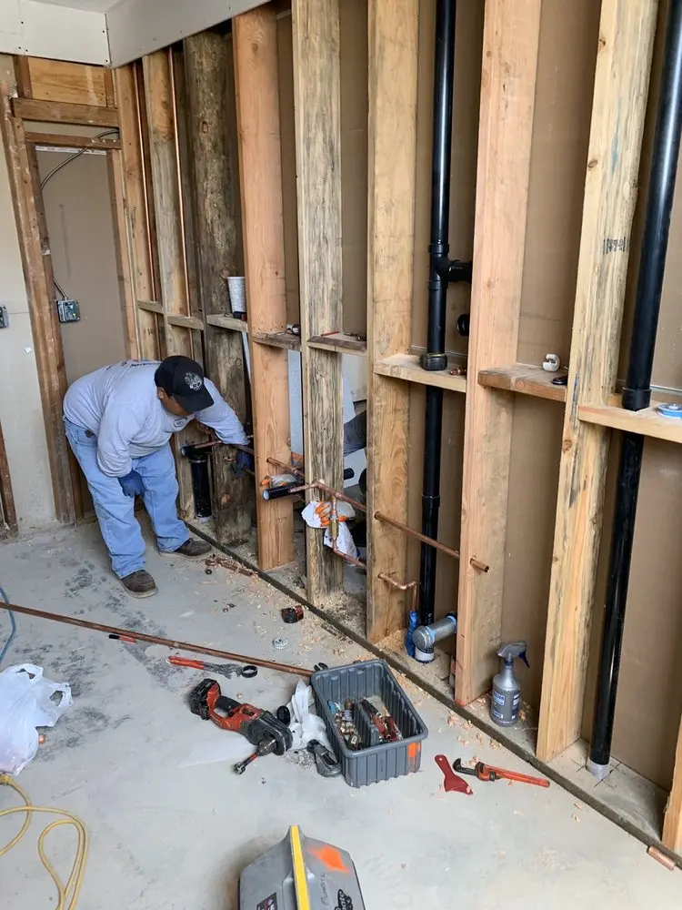 Commercial rough-in plumbing for Gas Line Repair in Camp Echockotee
